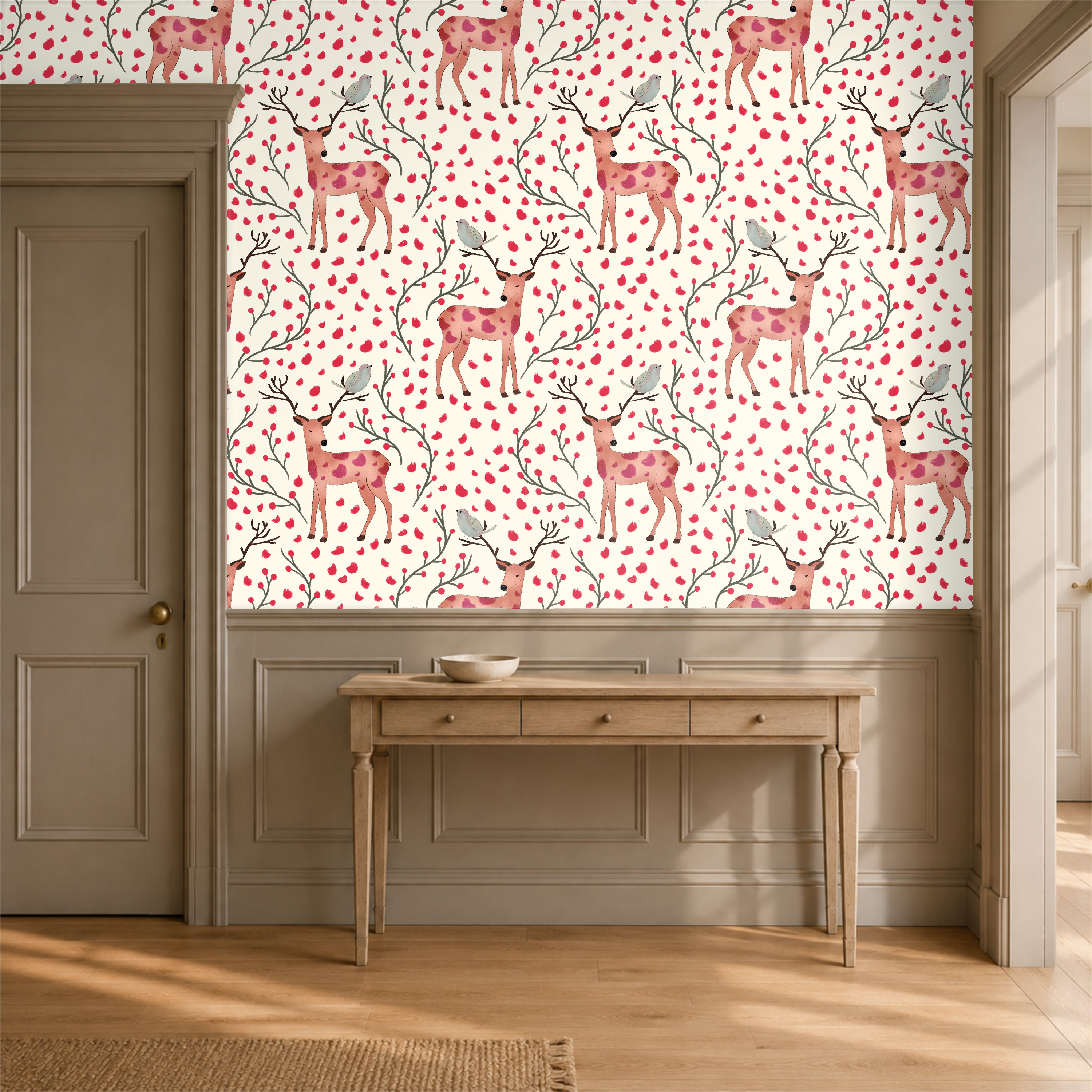 IMG 6951 pattern shown on a home decor mockup